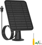 5W Solar Panel for Blink Camera Outdoor, Solar Panel Charger by WININMETA