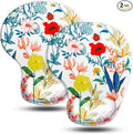 JIKIOU Mouse Pad, 2 Pack Ergonomic Mouse Pads by JIKIOU