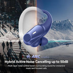 Active Noise Cancelling Ear Buds Wireless Earbuds 80H Playtime Bluetooth - Image 2