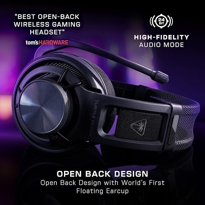 Turtle Beach Atlas Air Wireless Open Back PC Gaming Headset - Image 2