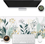 Desk Mat, Wildflowers Large Gaming Mouse Pad by KOAIWPAE