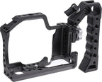 FocusFoto Camera Cage +Top/Side Handle Grip Kit, Aluminium Alloy Video - Image 6