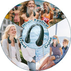 CIVPOWER Neck Fan: Portable Personal Neck Cooling Rechargeable Bladeless Fan - Image 8