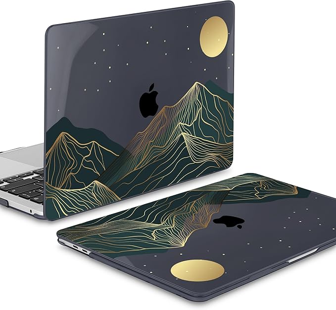 Mektron for MacBook Air 13 Case A1466/A1369, Snap-on Plastic Hard Shell Cover - Image 4