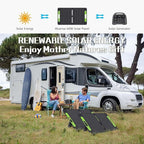 BLUERISE Solar Generator 320Wh Portable LiFePO4 Power Station - Image 7