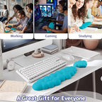 Cloud Wrist Rest Keyboard, Cloud Keyboard Wrist Pad Set - Image 6