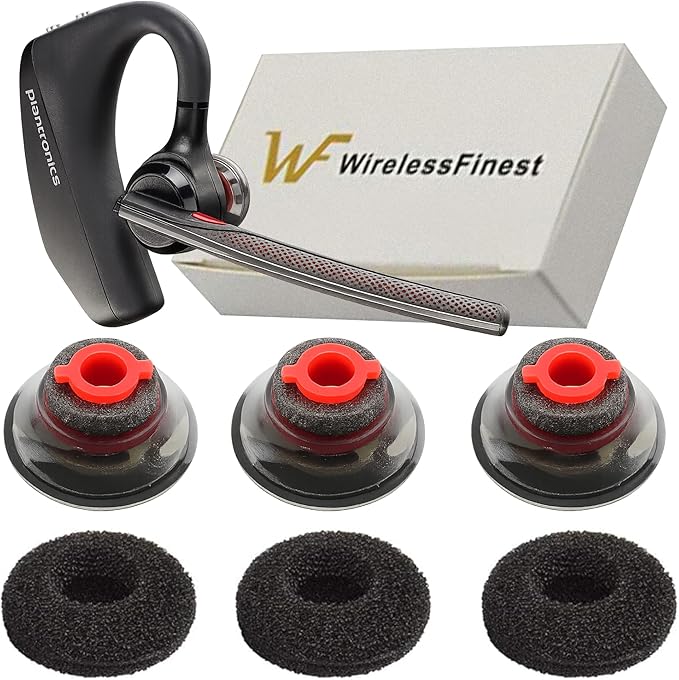 3X Ultra Comfort Eartips Ear Buds Replacement Earphone Ear Tips Kits Earpads by WirelessFinest