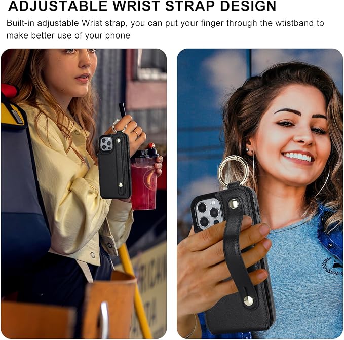 Folosu for iPhone 12/12 Pro Wallet Case - Image 3