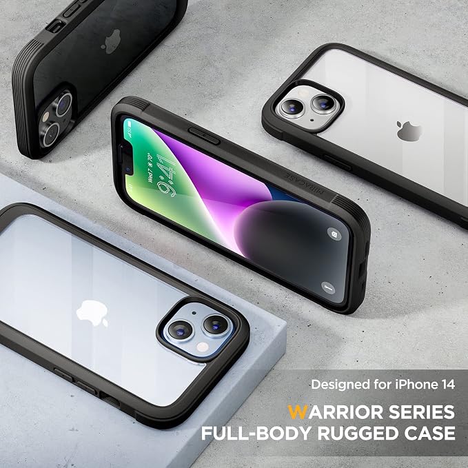 Miracase Designed for iPhone 14 Case 6.1 inch, Full-Body Protective Bumper - Image 7