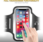 TRIBE Running Phone Holder Armband. iPhone & Galaxy Cell Phone Sports Arm Bands - Image 8