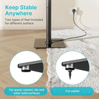 Speaker Stands Pair for Surround Sound, 55 LBS Capacity, 30.1 inch Floor - Image 7