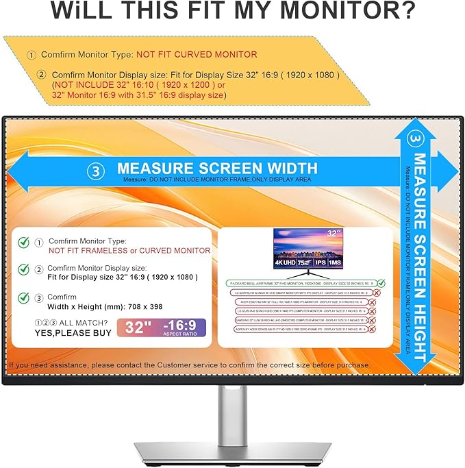 FILMEXT 32 inch Privacy Screen Filter - Image 2