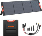 240W Portable Solar Panels for Power Station, 23.5% High Efficiency, 240 Watt by Aonxi