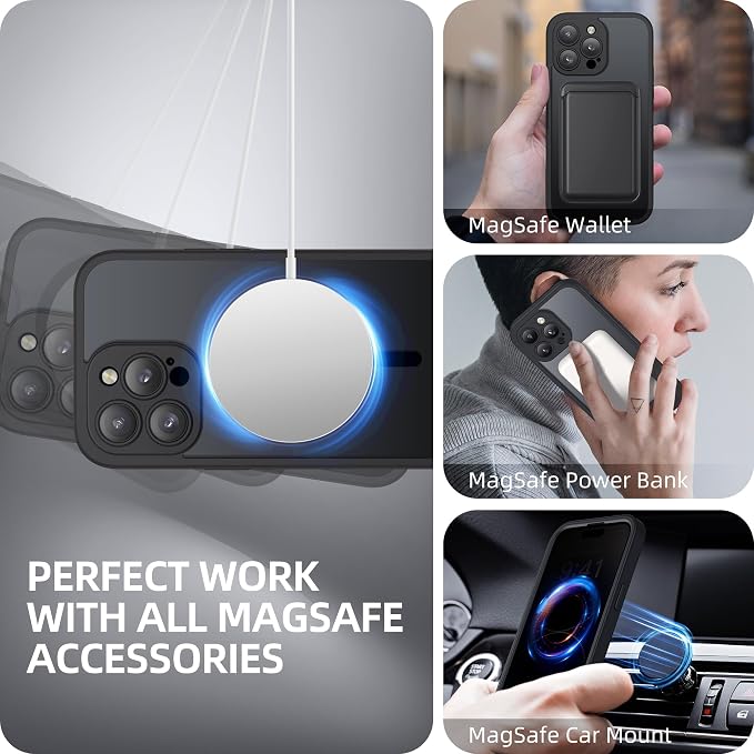 BERFY Magnetic for iPhone 14 Pro Max Case, Compatible - Image 6