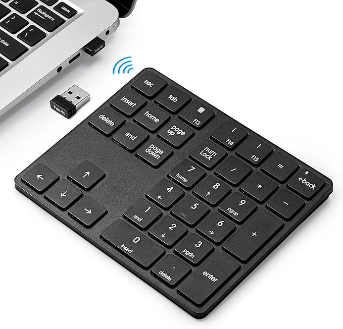 havit Wireless Number Pad for Laptop, Fully Compatible by havit