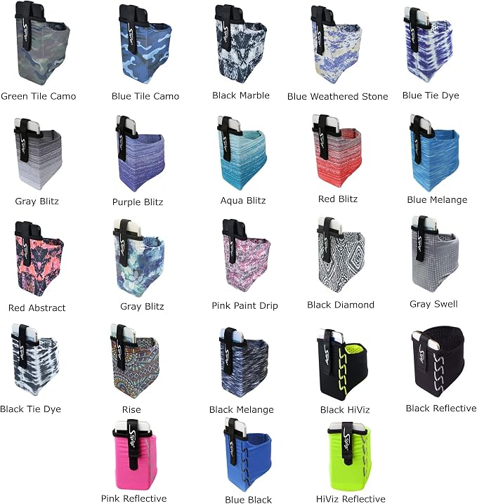Sprigs Phone Armband Sleeve for iPhone 14, X Galaxy Z, S20 Google Pixel 7 - Image 2