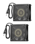 DEWENWILS Exhaust Fan 120V AC, Waterproof Ventilation Fan 30 Mesh Metal Filter by DEWENWILS