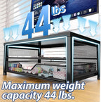 Desk Organizers and Accessories, 2-Tier Computer Monitor Stand Riser - Image 4