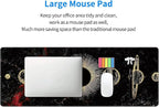 Galaxy Planet Large Mouse Pad, Gaming Keyboard Desk Pad, Extended Mouse Mat - Image 8