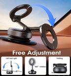 2026 Upgraded Vacuum Magnetic Car Phone Holder 360° Reinforced 96LBS Ultra - Image 5