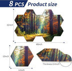 Mollywell Art Acoustic Panels, Soundproofing, Wall Decoration, Suitable - Image 2