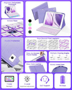 Keyboard Case for iPad 9th 8th 7th Generation 10.2" - Image 3