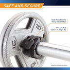 Steelbody Olympic Barbell Lock Jaw Collars - Image 4
