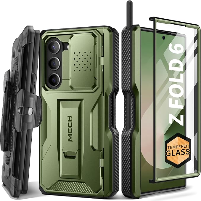 TONGATE for Z Fold 6 Case, Full-Body Military Drop Phone Case for Samsung by TONGATE