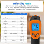 Etekcity Infrared Temperature Thermometer Gun, Laser Food Temp Gun - Image 7