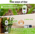 RAINPOINT Smart Digital Wireless Plant Moisture Meter Houseplants Indoor WiFi - Image 2