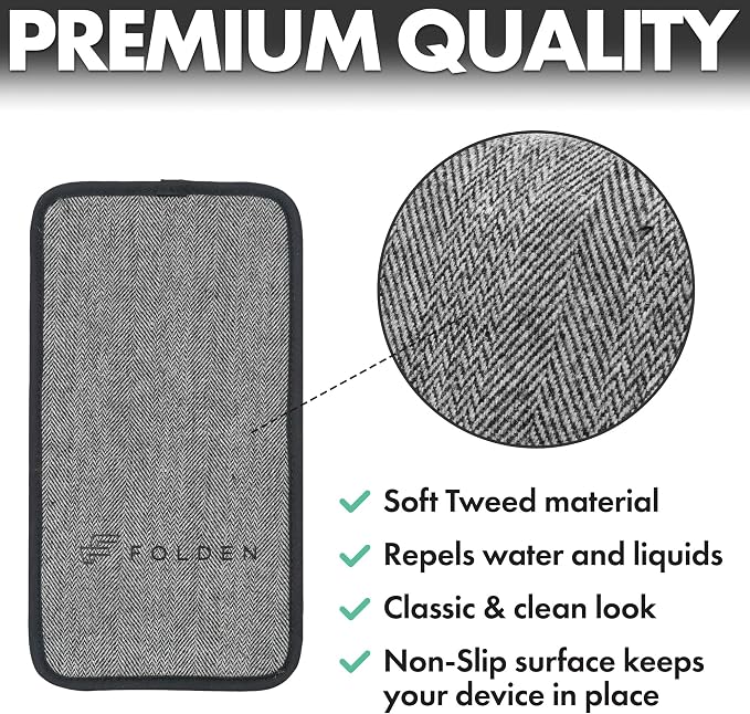 Folden Phone & Tablet Holder Stand 9x5” – Flexible Stand - Image 7