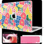 MEEgoodo for MacBook Air 13 inch Case 2021 2020 2019 2018 Released A2337 M1 by MEEgoodo
