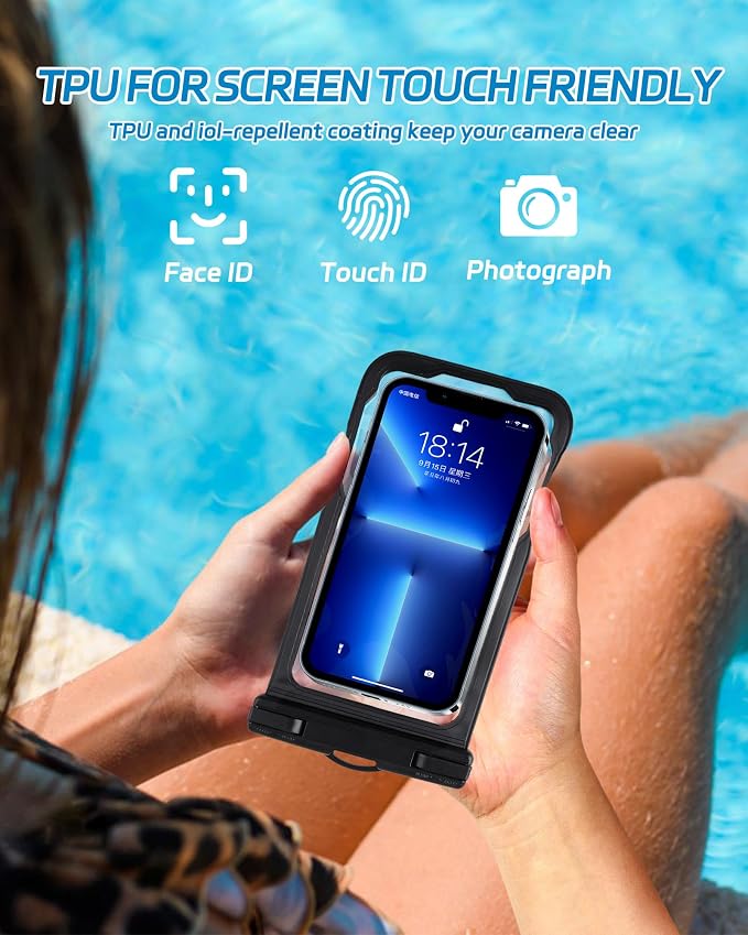 Waterproof Phone Pouch for Cruise Essentials 2025, Beach Vacation Essentials - Image 7