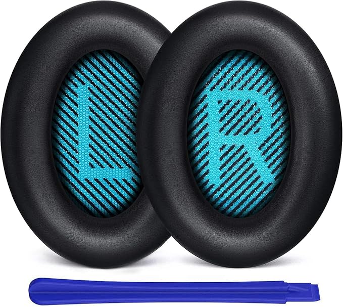 Ear Pads for Bose Quiet Comfort 35 Soft Protein Leather Replacement Earpads Ear by Unknown