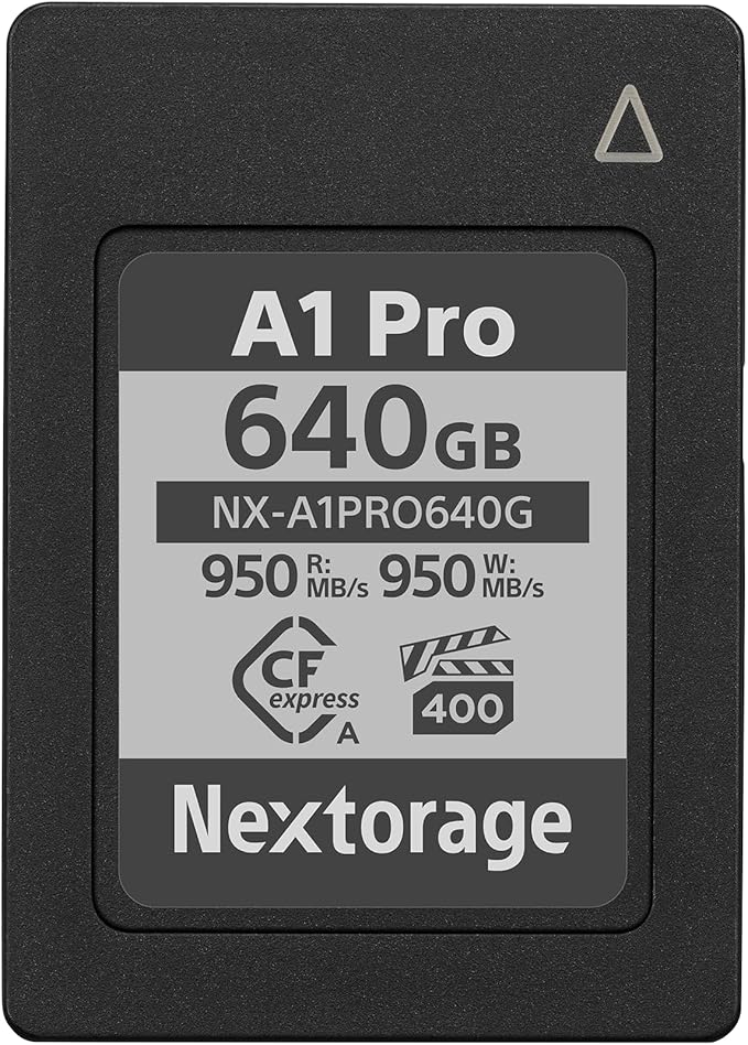 Nextorage Japan CFexpress Type A Card NX-A1PRO 640GB VPG 400 Urtla Fast Read by Nextorage
