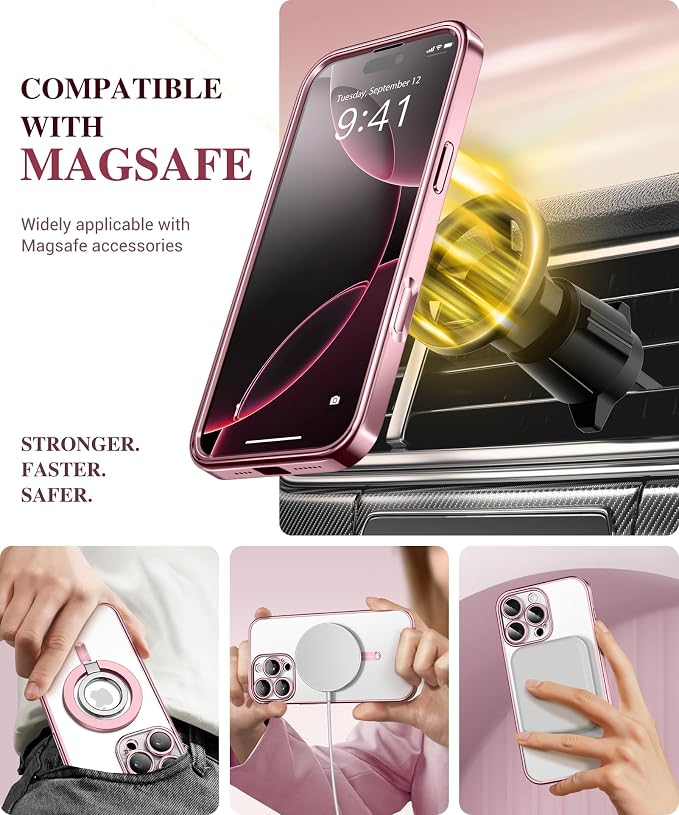 BERFY Magnetic for iPhone 16 Pro Case, Compatible - Image 7
