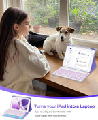 Keyboard Case for iPad 9th 8th 7th Generation 10.2" - Image 9