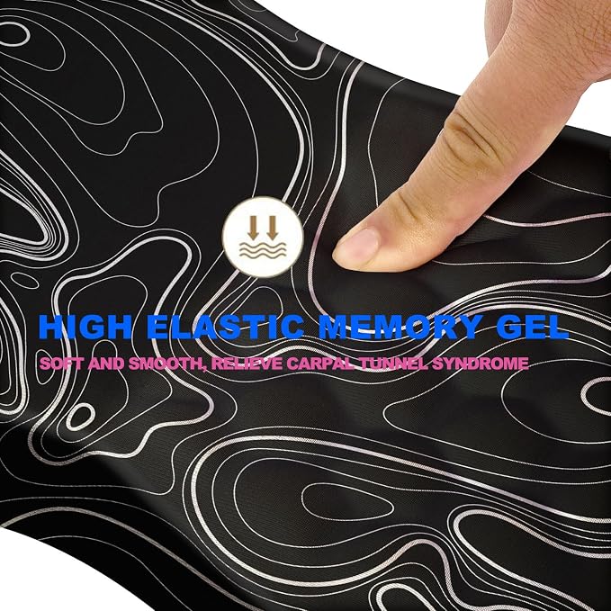 Ergonomic Mouse Pad with Massage Dot, Comfortable Computer Mouse Pad - Image 3