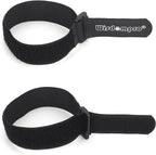 12 Pack 1 x 12 Inches Hook and Loop Reusable Fastening Cable Tie Down Straps by - Image 2