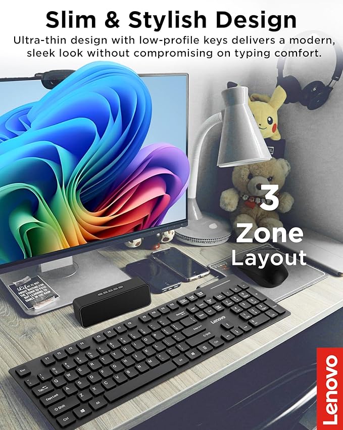 Lenovo 305 Wired USB-C Keyboard - Image 3