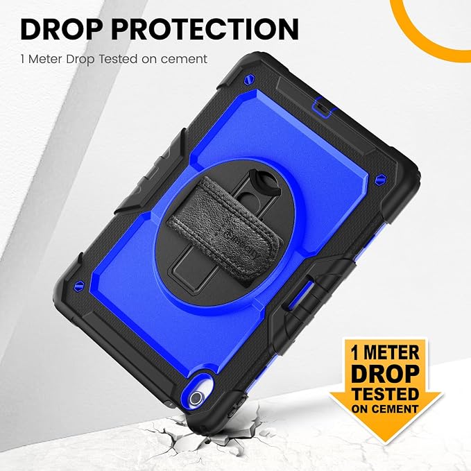 timecity for iPad Air 13 Inch Case M3 2025/ M2 2024, 360° Rotating Stand - Image 3
