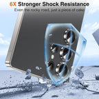 YWXTW S25 Ultra Camera Lens Cover, 9H Tempered Glass Upgraded Metal Edging - Image 3