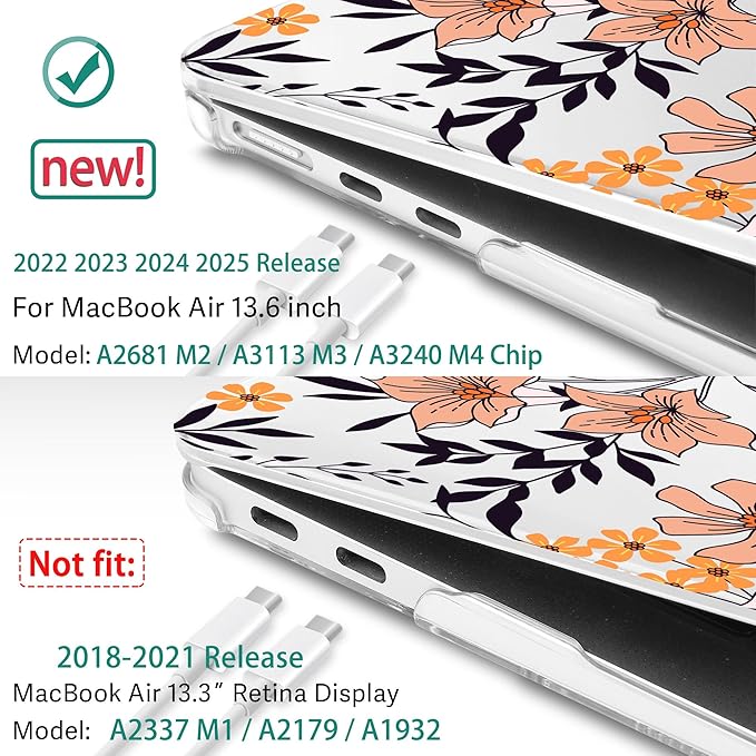 May Chen for MacBook Air 13.6 inch Case A3240 M4 A3113 M3 A2681 M2 - Image 3