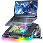 KeiBn Gaming Laptop Cooling Pad, Laptop Fan Cooling Pad by KeiBn-BornforyouBurntoever