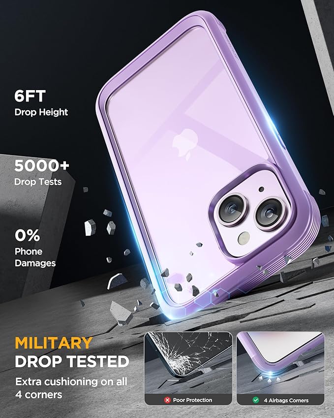 Miracase Glass Series Designed for iPhone 14 Plus Case 6.7 inch, 2023 Upgrade - Image 4