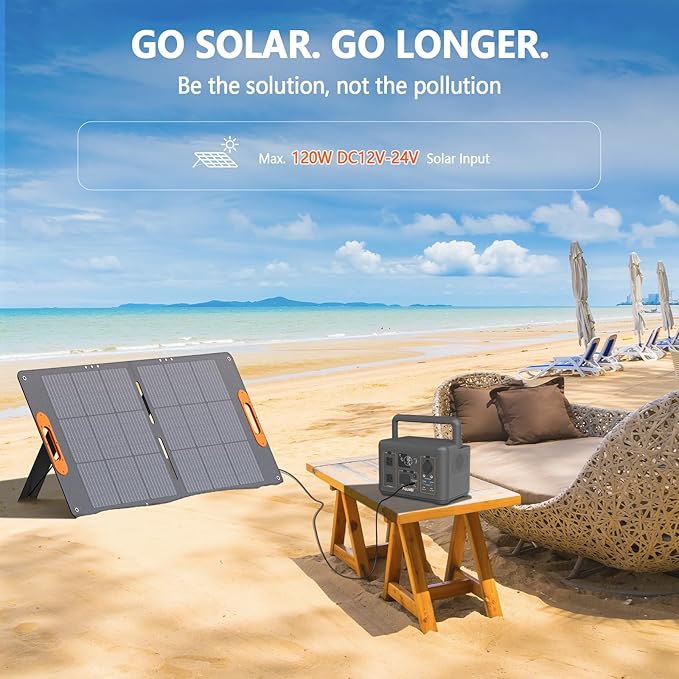 ALLWEI LiFePO4 Solar Generator 512Wh - Image 5