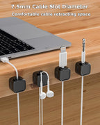 Magnetic Cable Clips, Adjustable Cord Holder Management, Adhesive Wire Keeper - Image 2