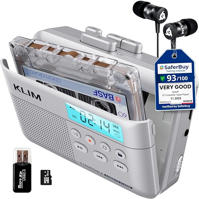 KLIM K7 Cassette Tape Player by KLIMTechnologies