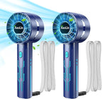 2pcs Portable Handheld Turbo Fan by AaoLin