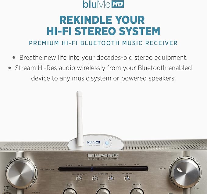 Auris Blume HD Long Range Bluetooth 5.3 Music Receiver Hi-Fi Audio Adapter - Image 2